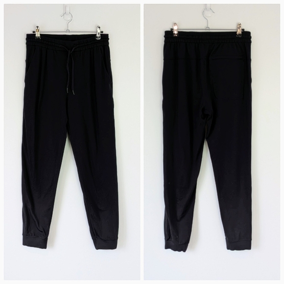 Lululemon Soft Jersey Jogger Mens Size Small Black Casual - Picture 2 of 7